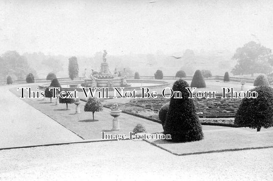 WO 227 - Witley Court Gardens From House, Worcestershire