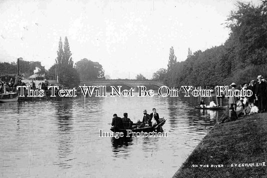 WO 252 - The River, Evesham, Worcestershire c1908