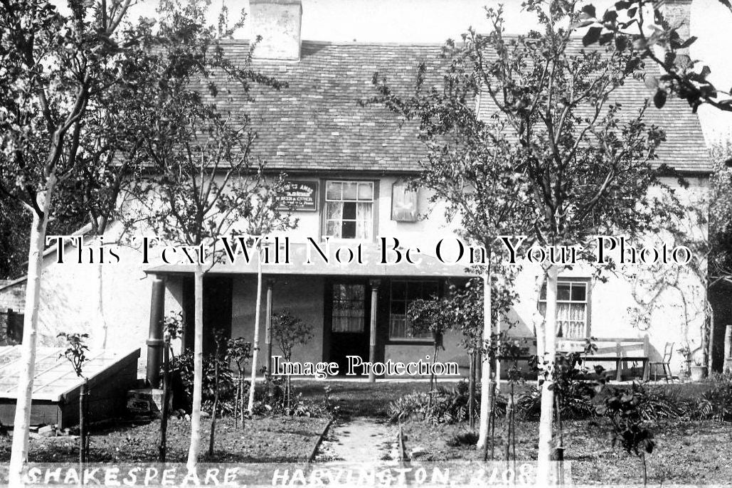 WO 263 - Old Shakespeare Inn, Harvington, Worcestershire c1905