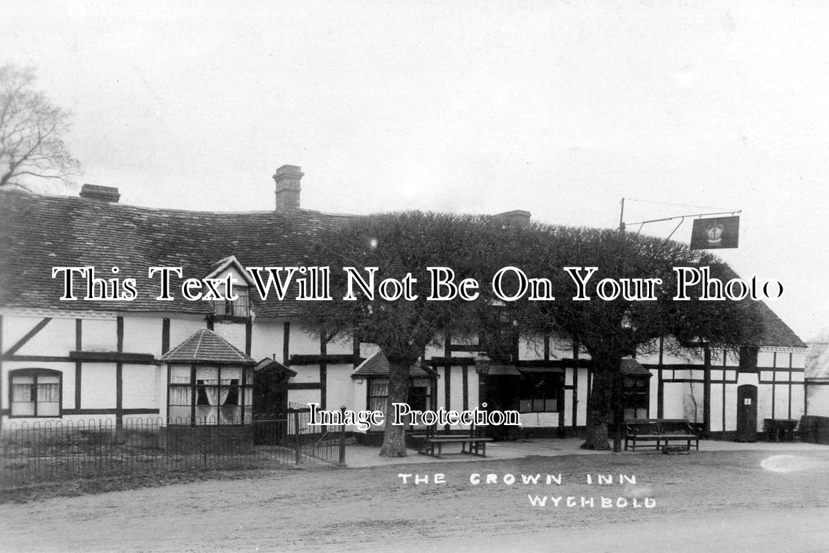 WO 289 - The Crown Inn, Wychbold, Worcestershire c1909