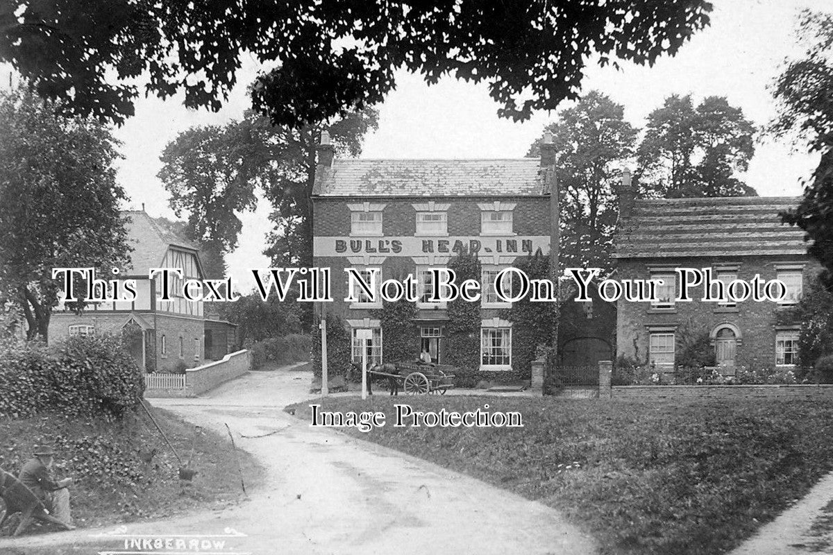 WO 290 - The Bulls Head Inn, Inkberrow, Worcestershire c1907