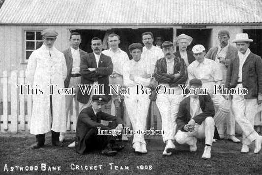 WO 304 - Cricket Team, Astwood Bank, Worcestershire 1908