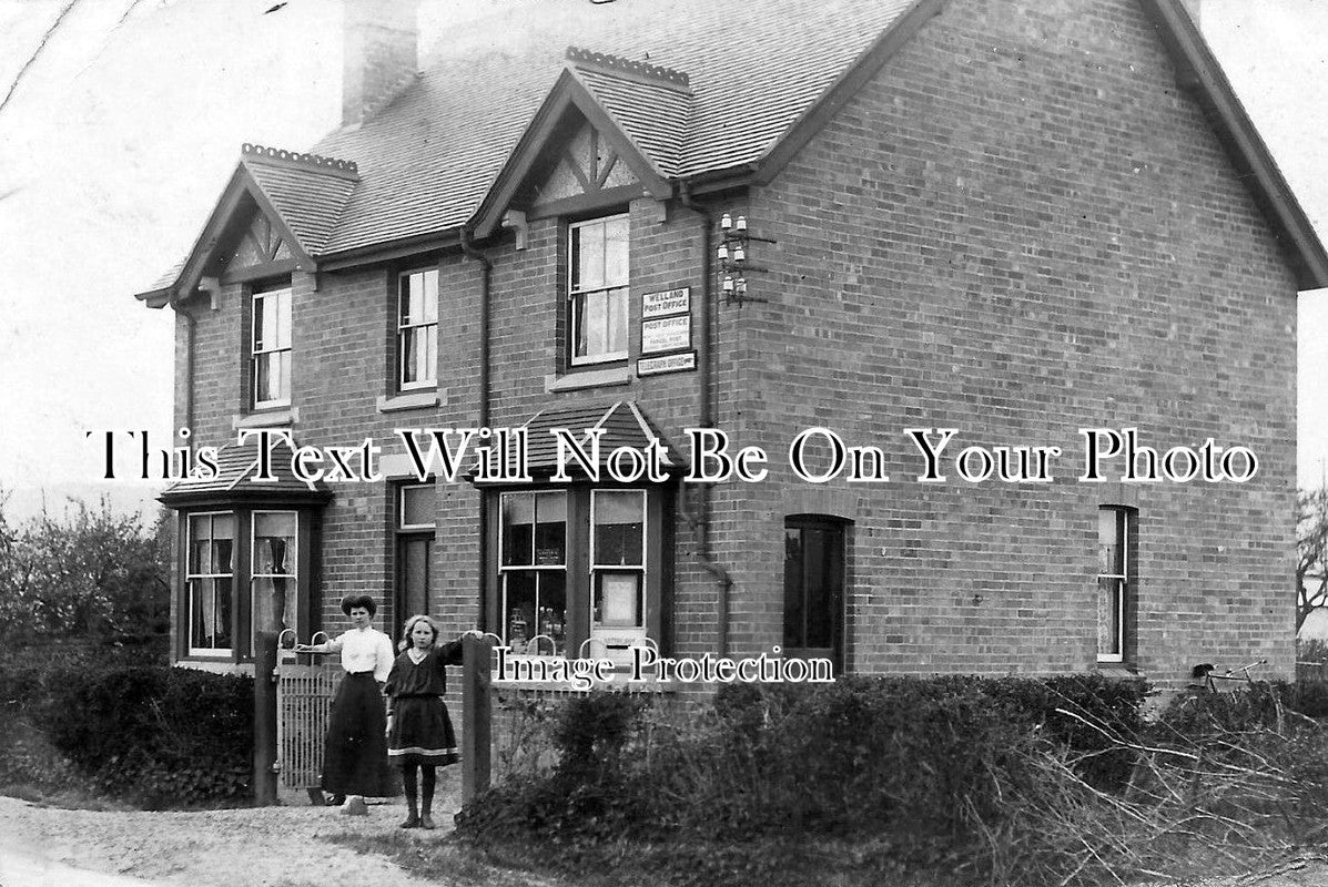 WO 321 - Post Office, Welland, Worcestershire c1909