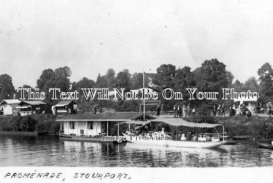 WO 322 - Stourport Promenade, Worcestershire c1932