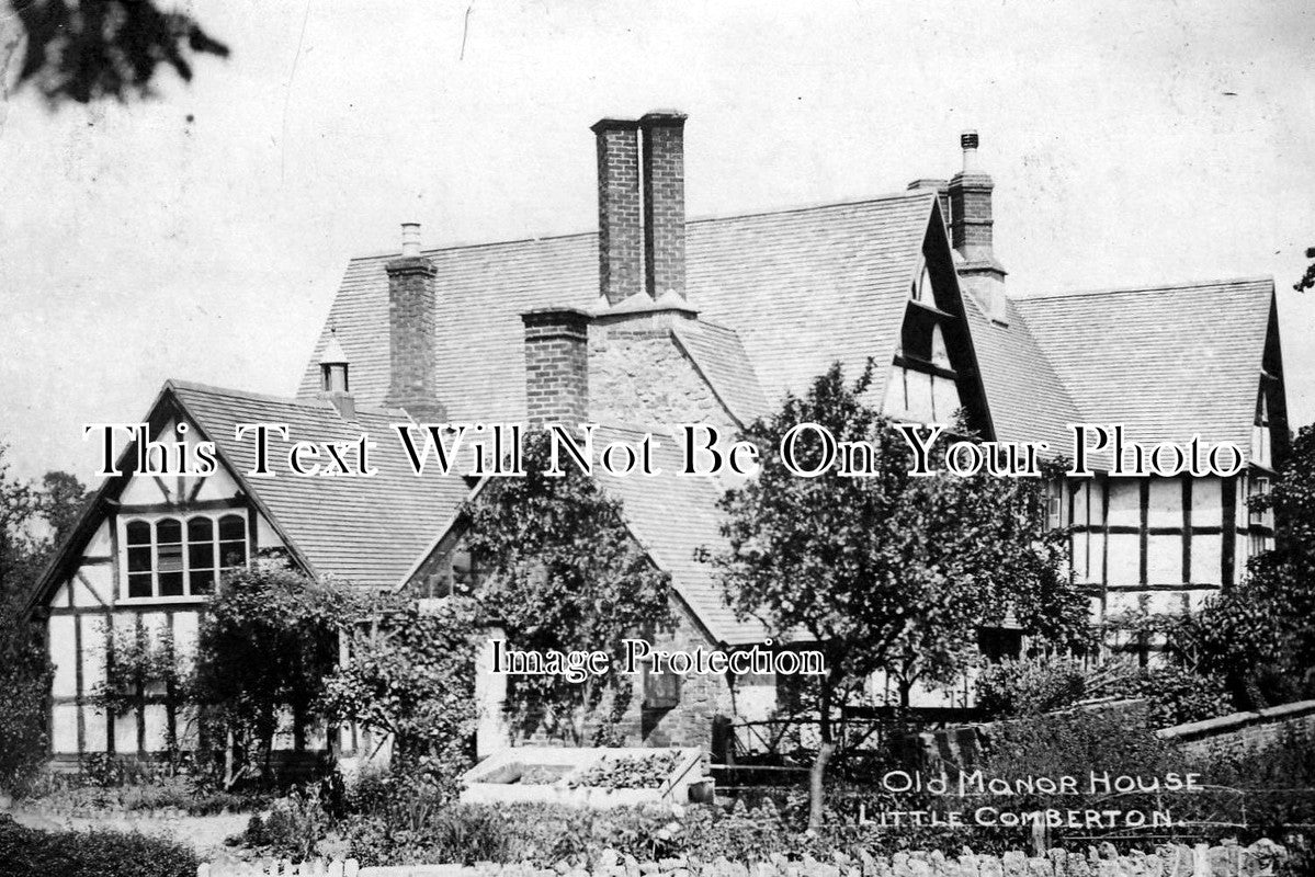 WO 361 - Old Manor, Little Comerton, Worcestershire c1912