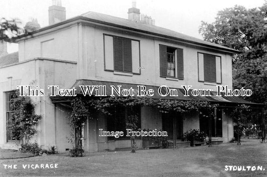 WO 366 - The Vicarage, Stoulton, Worcestershire c1915