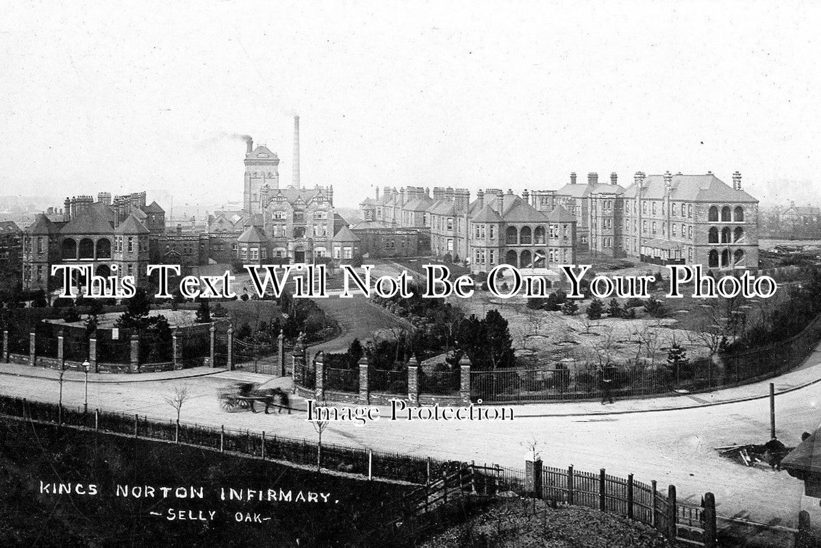 WO 385 - Kings Norton Infirmary & Union Workhouse, Selly Oak, Birmingham, Worcestershire