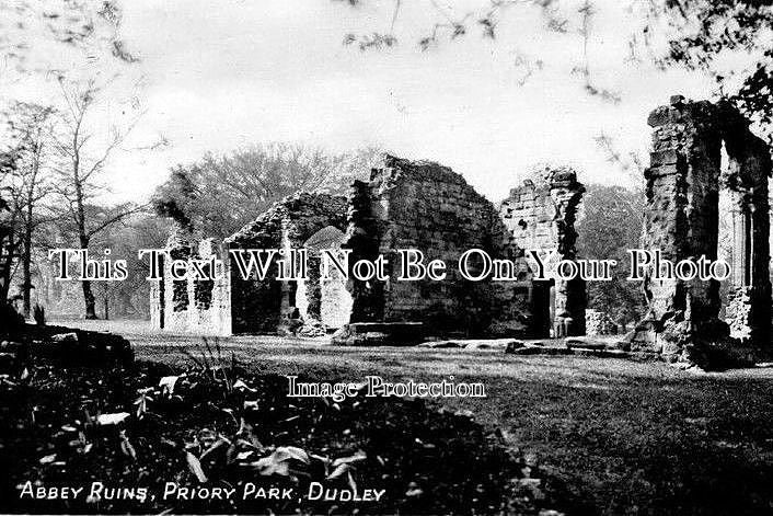 WO 40 - Abbey Ruins Priory Park, Dudley, Worcestershire