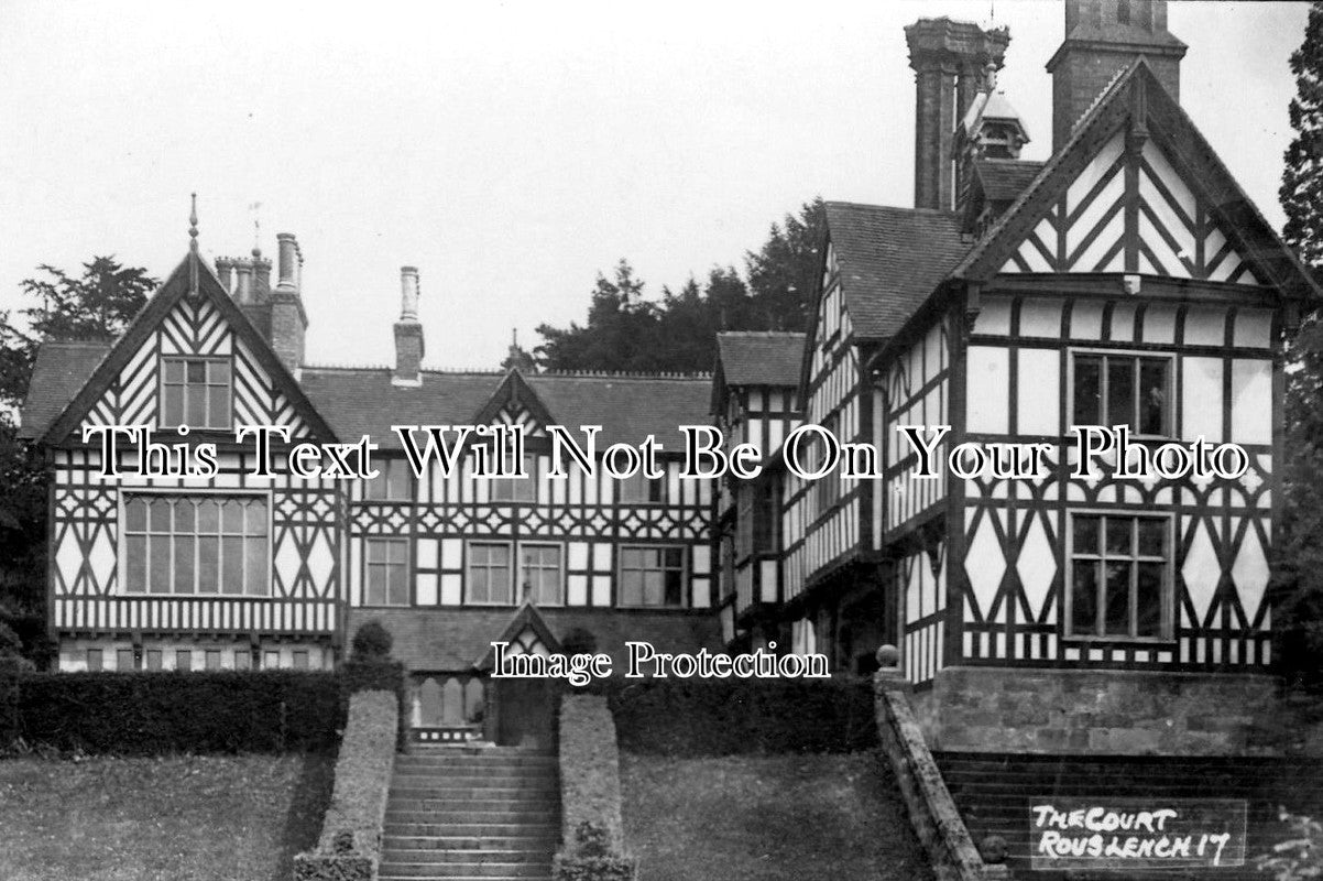 WO 424 - The Court, Rous Lench, Worcestershire c1920