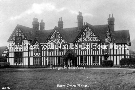 WO 437 - Barnt Green House, Worcestershire c1929