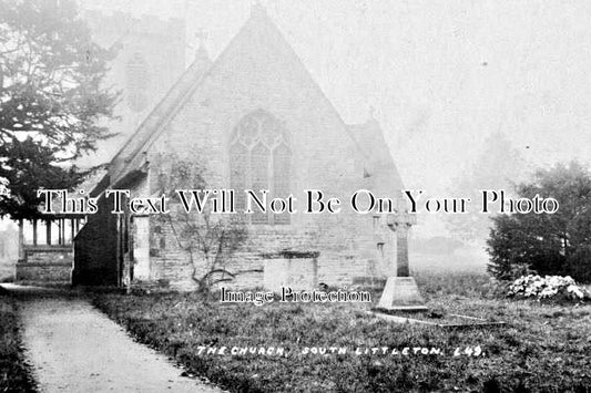 WO 447 - South Littleton Church, Worcestershire c1906