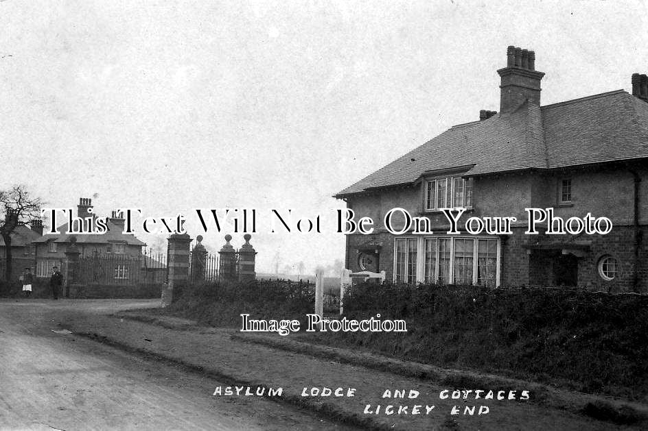 WO 458 - Asylum Lodge & Cottages, Lickey End, Bromsgrove, Worcester, Worcestershire c1915