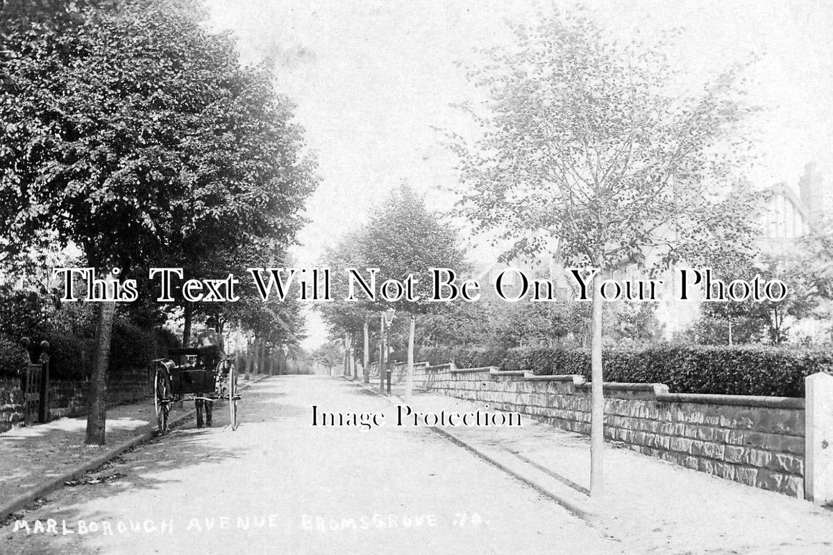 WO 468 - Marlborough Avenue, Bromsgrove, Worcestershire c1905