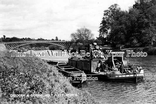 WO 47 - Dredger & Bridge, Holt Fleet, Worcestershire