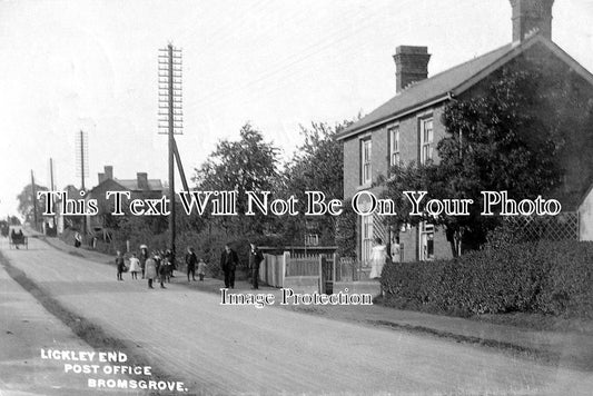 WO 485 - Lickley End Post Office, Bromsgrove, Worcestershire c1914