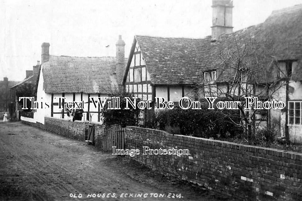 WO 488 - Old Houses, Eckington, Worcestershire