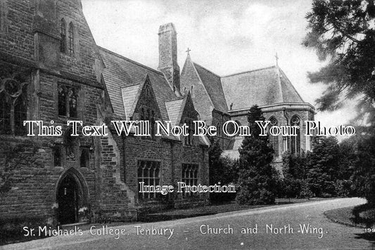 WO 530 - St Michael's College, Church & North Wing, Tenbury, Worcestershire