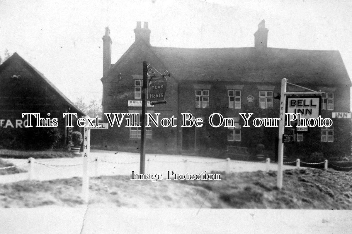 WO 536 - Bell Inn, Stourbridge, Worcestershire c1938