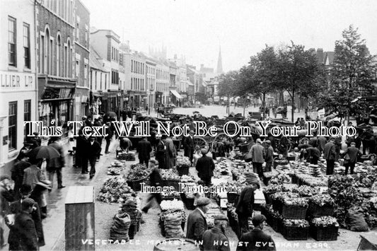 WO 540 - Vegetable Market, High Street, Evesham, Worcestershire
