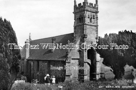 WO 545 - St Kenelms Church, Clent Hills, Worcestershire c1939