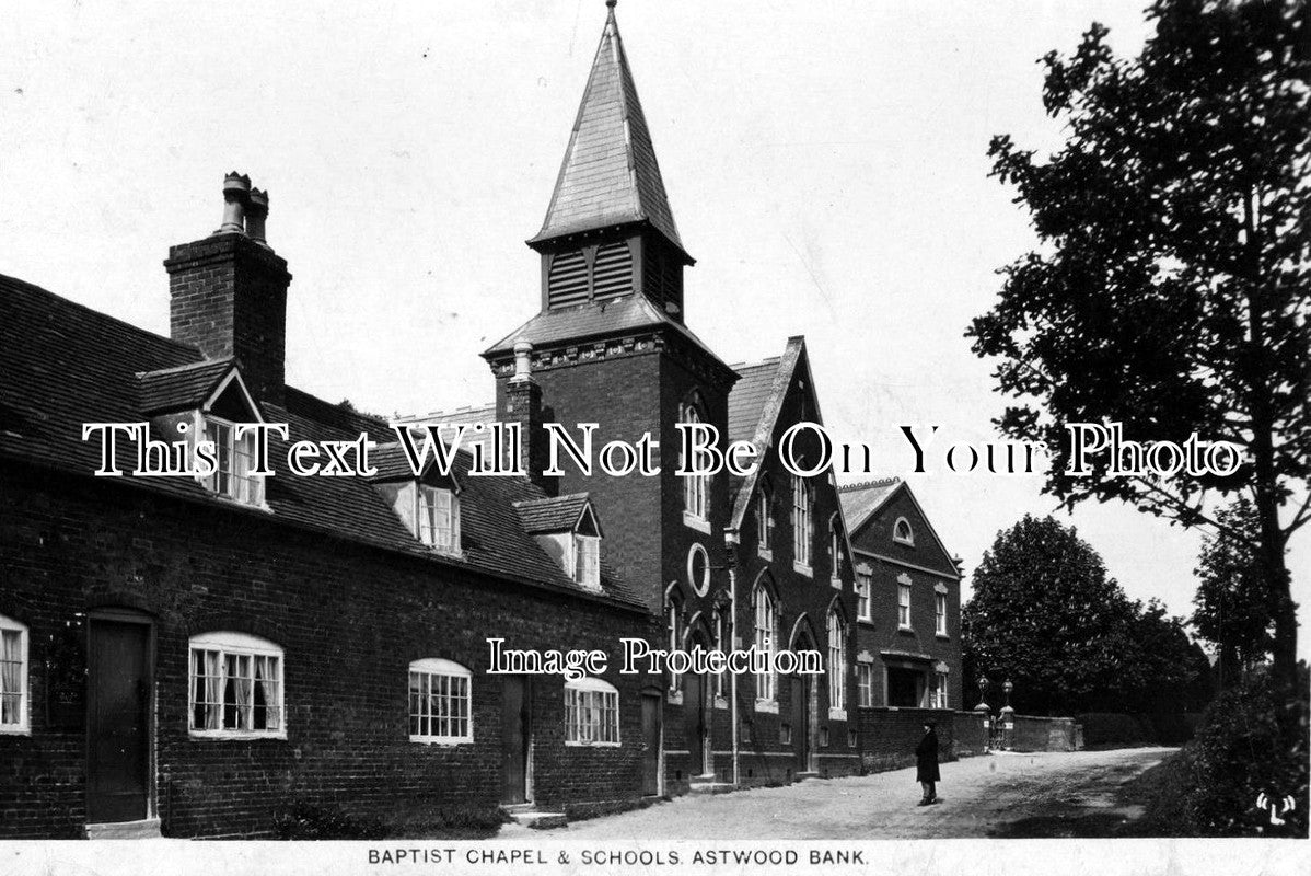 WO 549 - Baptist Chapel & Schools, Astwood Bank, Worcestershire