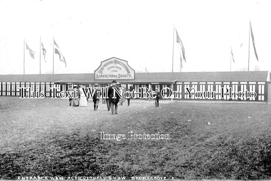 WO 579 - The Entrance To Herefordshire & Worcestershire Agricultural Show, Bromsgrove