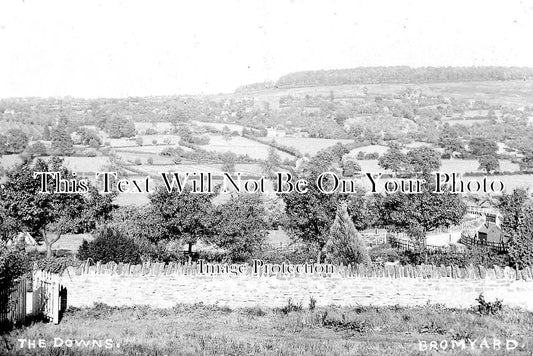 WO 609 - The Downs, Bromyard, Herefordshire c1915