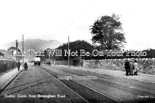 WO 611 - Dudley Castle From Birmingham Road, Worcestershire