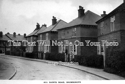 WO 64 - All Saints Road, Bromsgrove, Worcestershire c1927