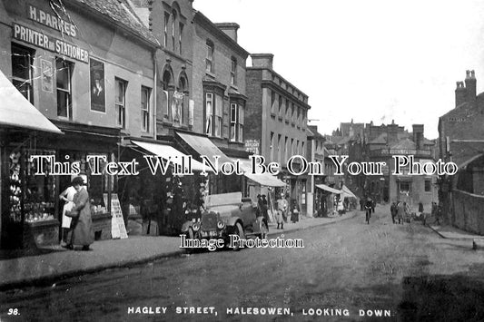 WO 642 - Hagley Street, Halesowen, Worcestershire c1930