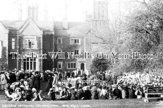 WO 649 - Golden Wedding Celebrations, ell Hall, Belbroughton, Worcestershire 1906