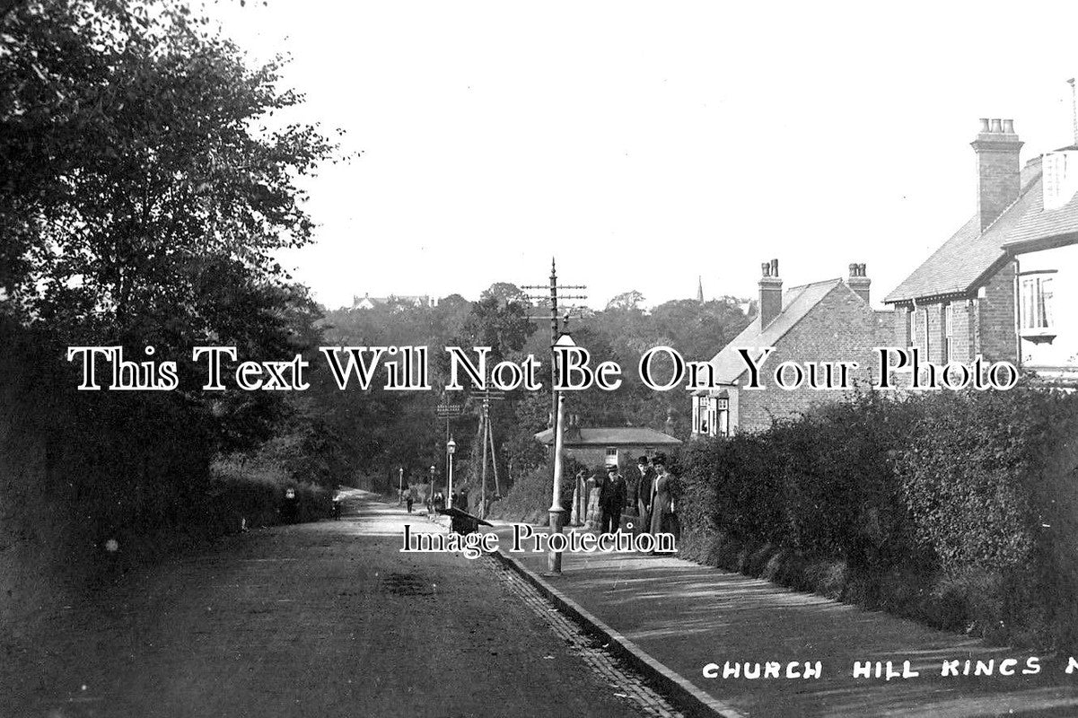 WO 659 - Church Hill, Kings Norton, Birmingham, Worcestershire c1923