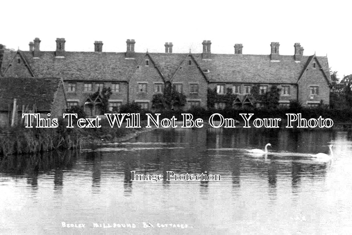 WO 673 - Beoley Mill Pond & Cottages, Worcestershire