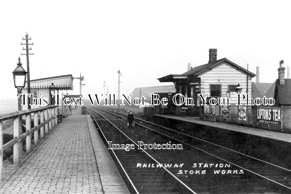 WO 674 - Stoke Works Railway Station, Worcestershire