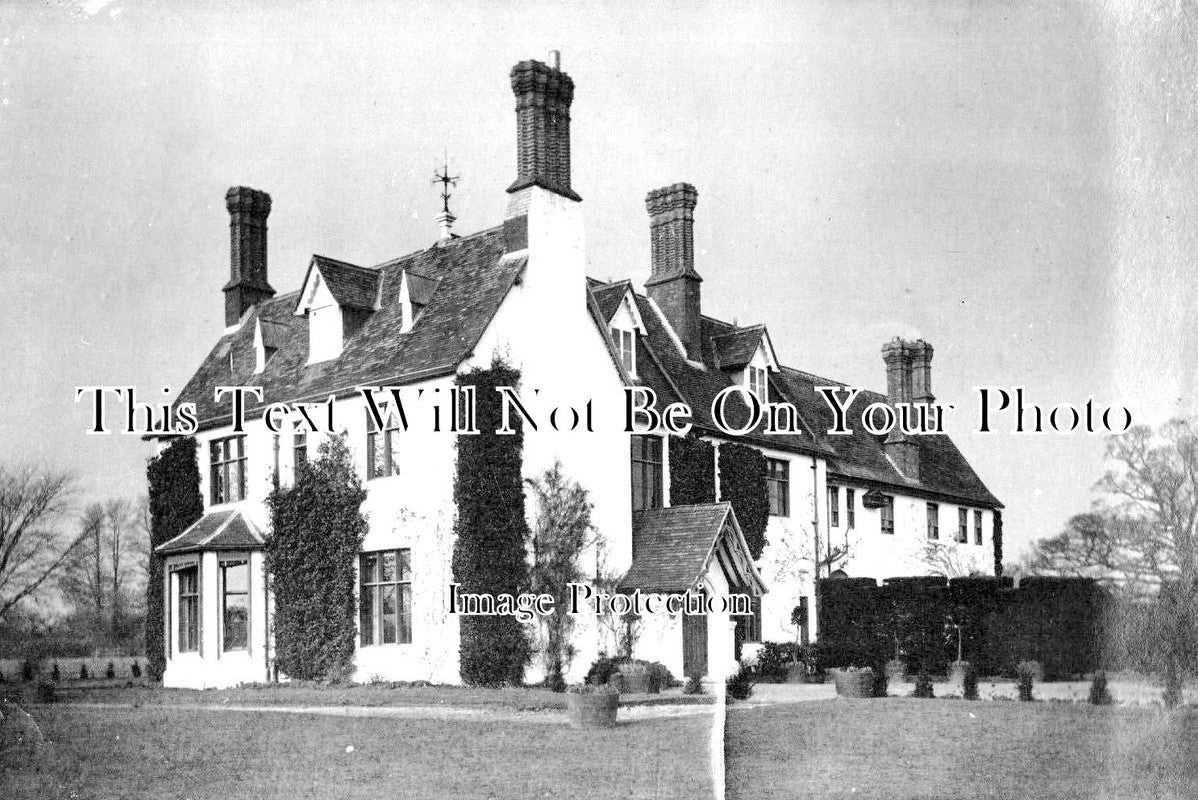 WO 701 - Madresfield Rectory, Worcestershire c1911