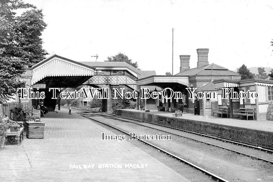 WO 750 - Hagley Railway Station, Worcestershire c1904