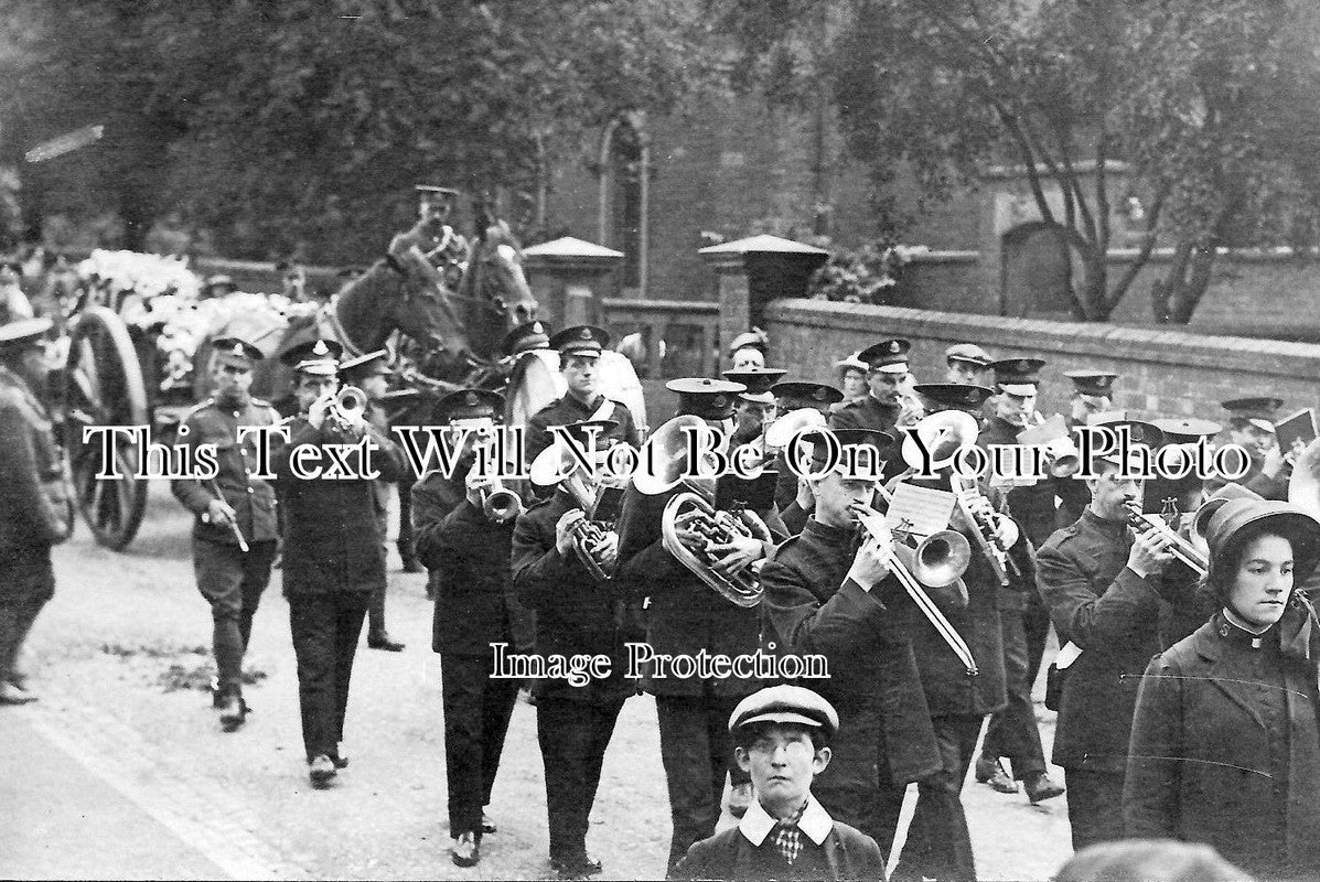 WO 759 - 1916 Cradley Heath Funeral Of Sgt John Tyler 3rd Batt Royal Warwks