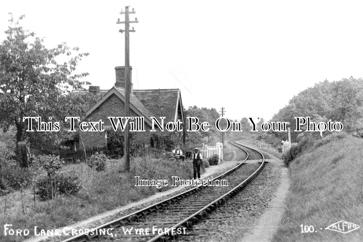 WO 802 - Wyre Forest Ford Lane Railway Crossing, Worcestershire
