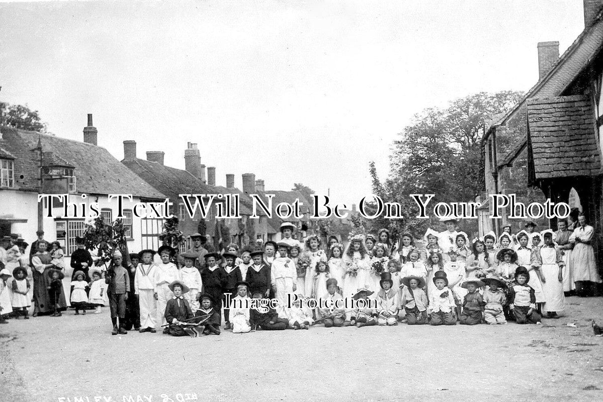 WO 867 - Elmley, Worcestershire c1908