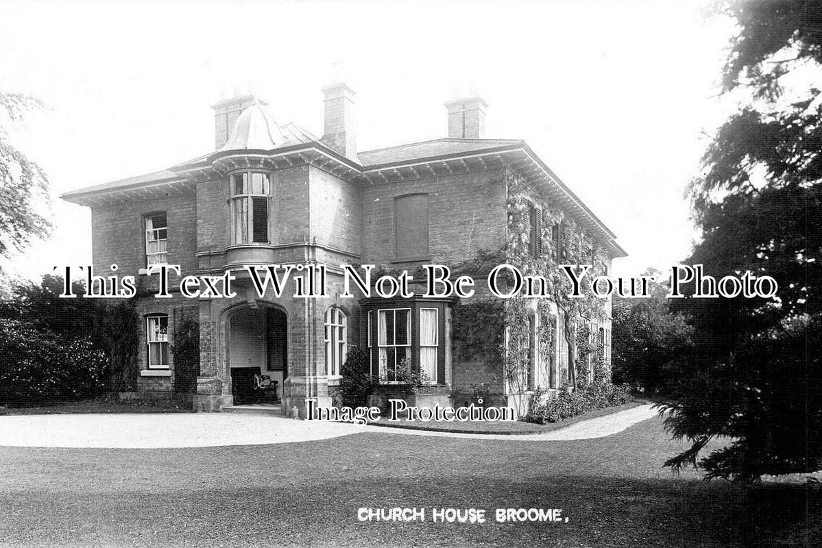 WO 875 - Church House, Broome, Worcestershire