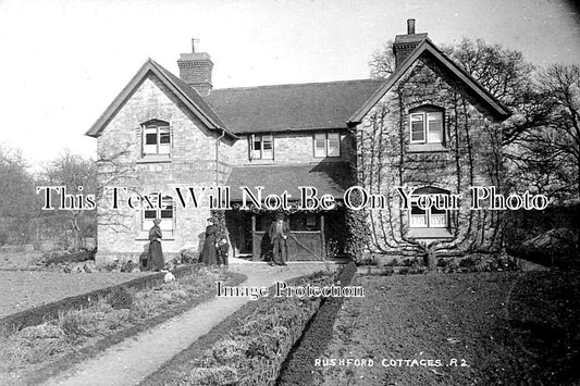 WO 878 - Rushford Cottages, Salford Priors, Worcestershire c1910