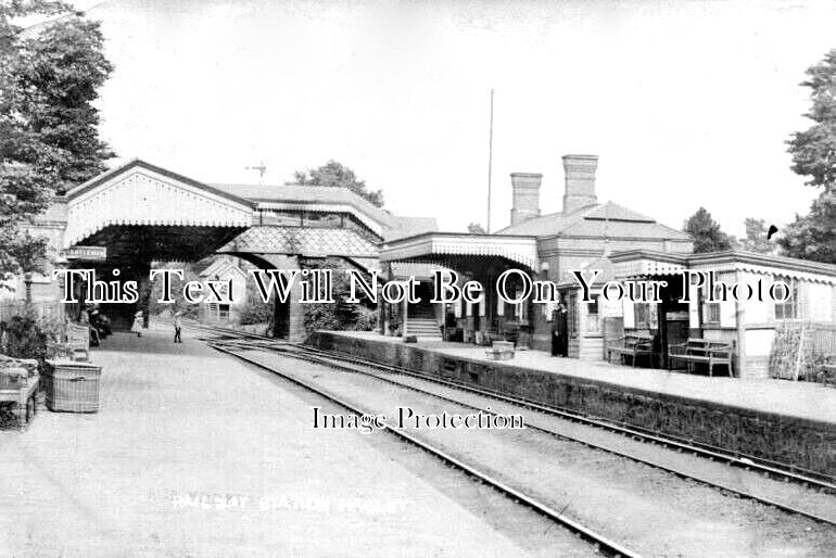 WO 899 - Hagley Railway Station, Worcestershire c1907