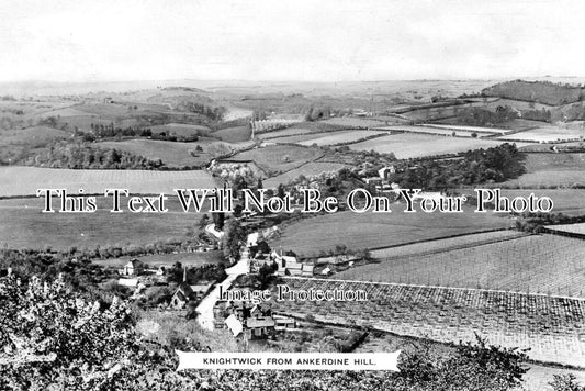 WO 912 - Knightwick From Ankerdine Hill, Worcestershire