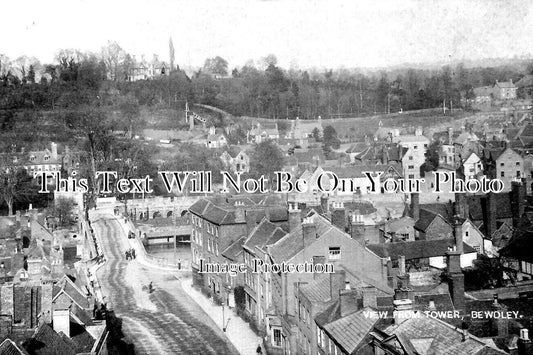 WO 942 - View From Tower Bewdley, Worcestershire