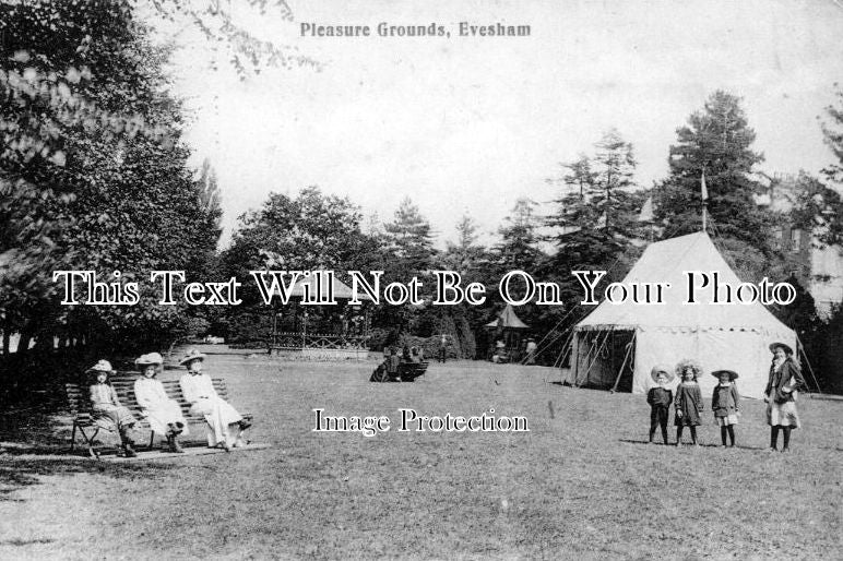 WO 95 - Evesham Pleasure Grounds, Worcestershire c1908