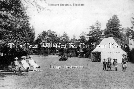 WO 95 - Evesham Pleasure Grounds, Worcestershire c1908