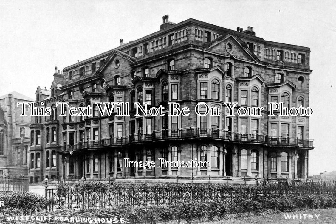 YO 1 - West Cliff Boarding House, Whitby, Yorkshire