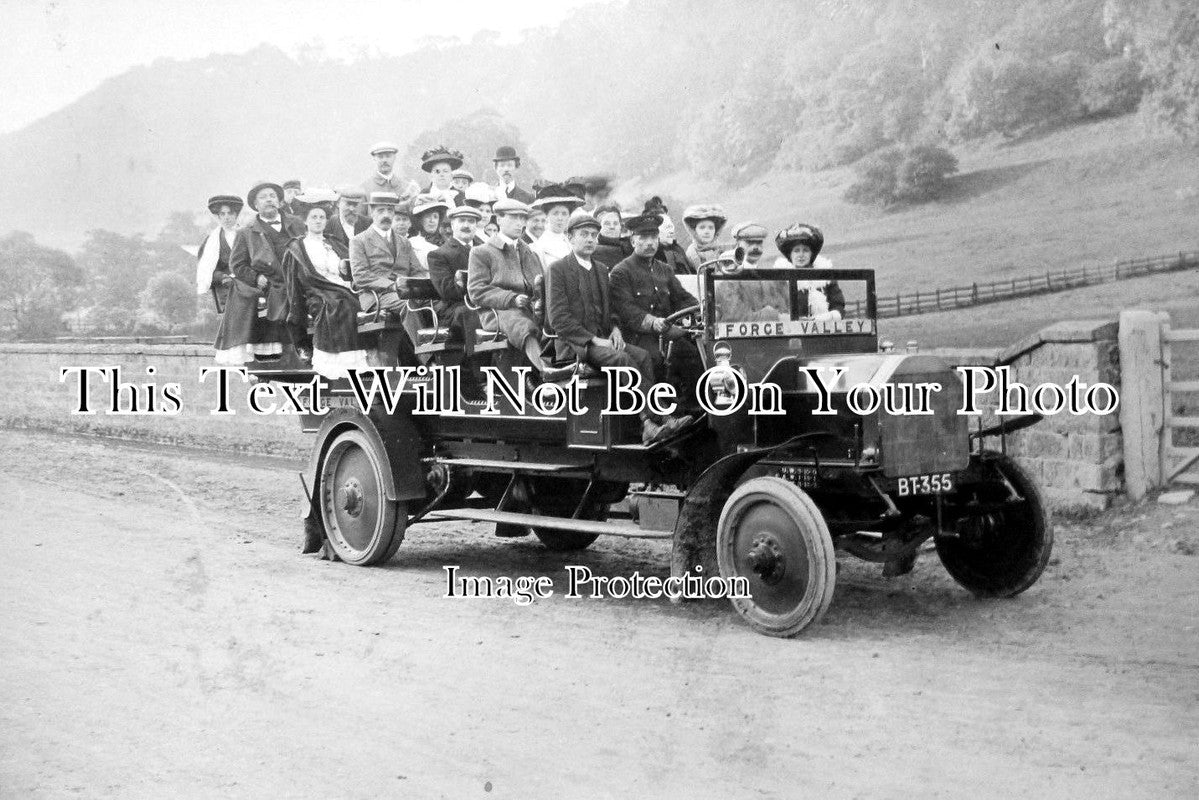 YO 1000 - Forge Valley Outing, Charabanc, Scarborough, Yorkshire