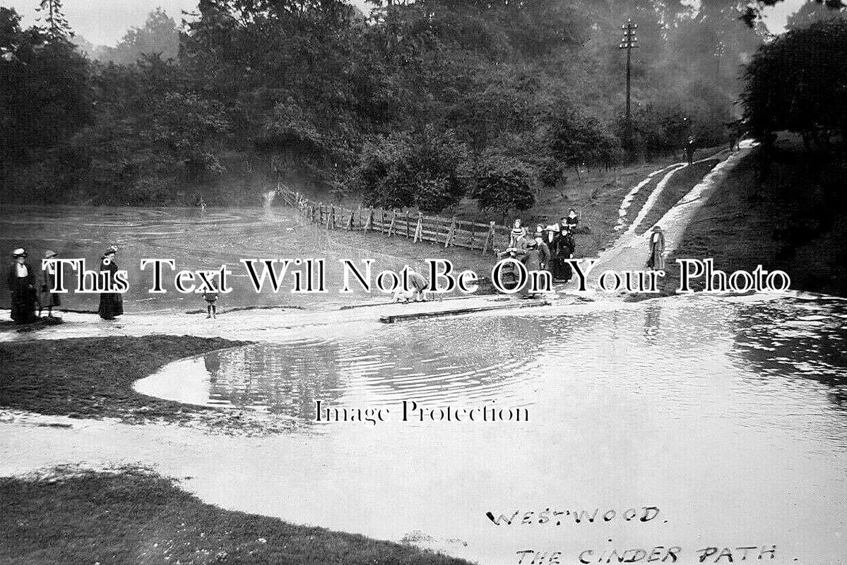 YO 10020 - The Cinder Path, Westwood, Beverley, Yorkshire c1912