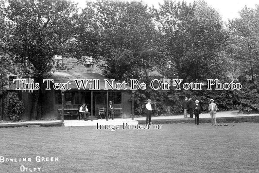 YO 10025 - Bowling Green, Otley, Yorkshire c1906